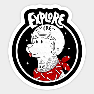 Explore More Sticker